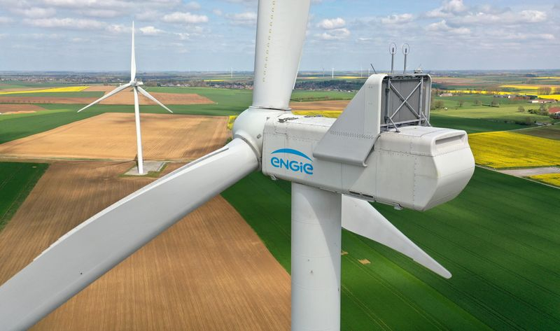 Une éolienne Engie à Saint-Hilaire-lez-Cambrai