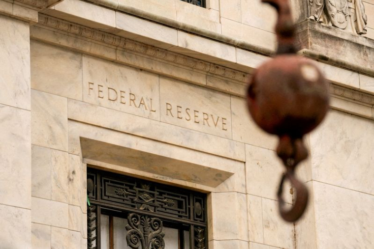 Le bâtiment du Conseil des gouverneurs de la Réserve fédérale est visible à Washington.
