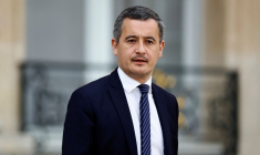Photo du ministre français de l'Intérieur, Gerald Darmanin