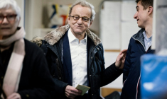 Alain Carignon le 15 mars 2026 à Grenoble ( AFP / Maxime GRUSS )