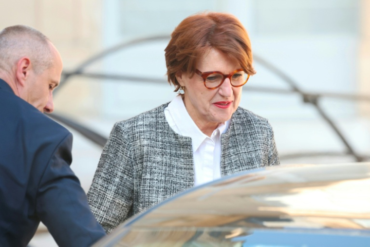 La ministre française de l'Agriculture Annie Genevard, ici le 9 avril 2025 à Paris. ( AFP / ALAIN JOCARD )