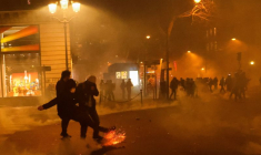 Neuvième jour de grève nationale et de protestation en France contre la réforme des retraites