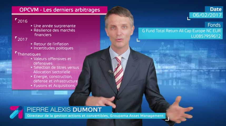 Groupama Asset Management : Les derniers arbitrages - G Fund Total Return All Cap Europe - LU0857959612 - 2016/2017