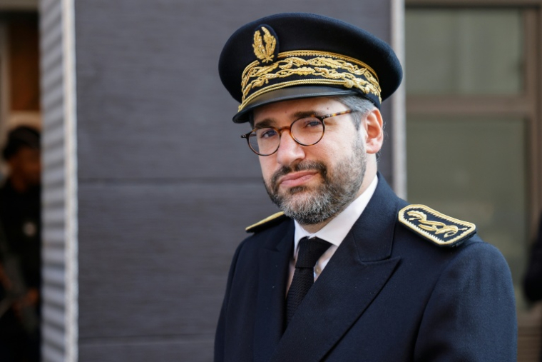 Le préfet des Hauts-de-Seine Alexandre Brugère à Nanterre, le 14 mai 2025 ( POOL / Ludovic MARIN )