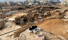 Conséquences des inondations à Derna, en Libye