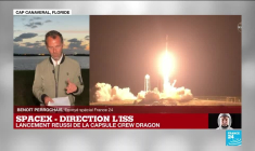 Mission Alpha : Thomas Pesquet en route vers l'ISS à bord de la capsule Crew Dragon