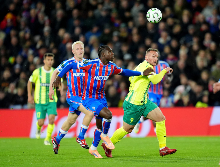 Crystal Palace s'incline pour sa 1ère européenne à domicile, fête à Gibraltar et en Macédoine du Nord