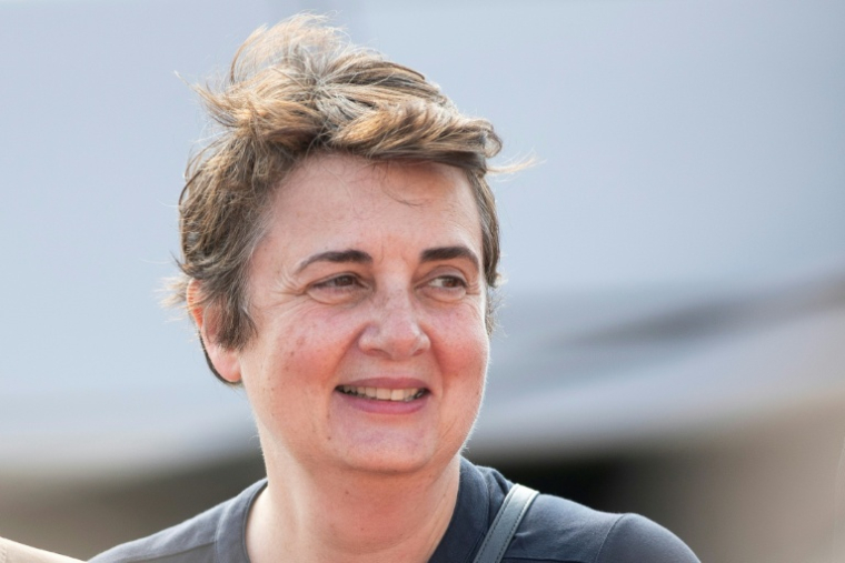 Laurence des Cars le 6 juin 2024, à Marseille ( AFP / Jérémy PAOLONI )