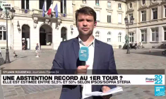 Législatives : une abstention record au premier tour, entre 52,5% et 53%, selon les estimations