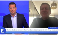 Rachats d'actions : comment Macron veut taxer les entreprises du CAC 40 qui en abusent...