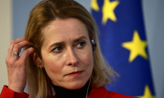 Kaja Kallas à Berlin, en Allemagne, le 13 janvier 2026. ( AFP / JOHN MACDOUGALL )