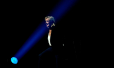 La leader du Rassemblement national (RN) Marine Le Pen, à Mâcon le 1er mai 2026. ( AFP / OLIVIER CHASSIGNOLE )