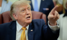 Donald Trump à Washington, aux États-Unis, le 3 août 2026. ( GETTY IMAGES NORTH AMERICA / CHIP SOMODEVILLA )