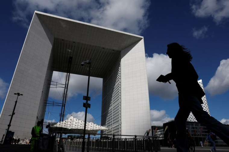 Le quartier financier et d'affaires de La Défense, près de Paris