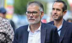 Le premier secrétaire du Parti socialiste Olivier Faure aux journées d'été du PS à Blois, France, le 28 août 2026 ( AFP / Alain JOCARD )