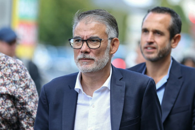 Le premier secrétaire du Parti socialiste Olivier Faure aux journées d'été du PS à Blois, France, le 28 août 2026 ( AFP / Alain JOCARD )