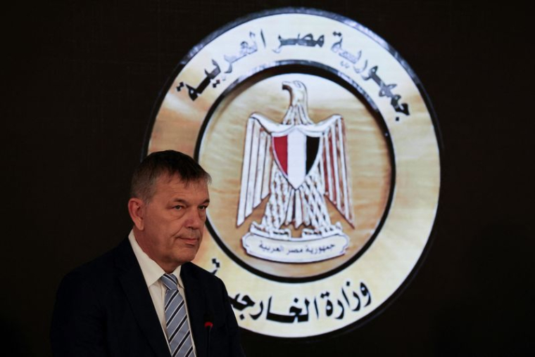 Le commissaire général de d'UNRWA, Philippe Lazzarini