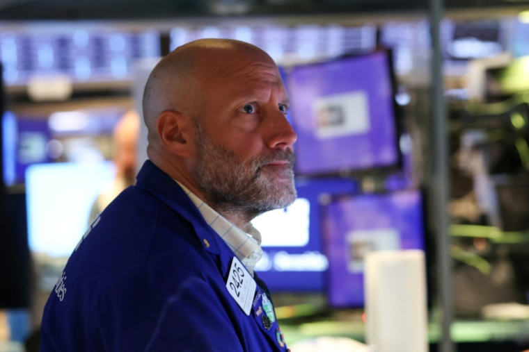 Un opérateur à la Bourse de New York le 15 septembre 2025 ( AFP / TIMOTHY A. CLARY )