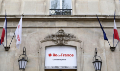 Photographie du Conseil régional d'Île-de-France prise le 20 décembre 2012 à Paris. ( AFP / EDOUARD DE MARESCHAL )