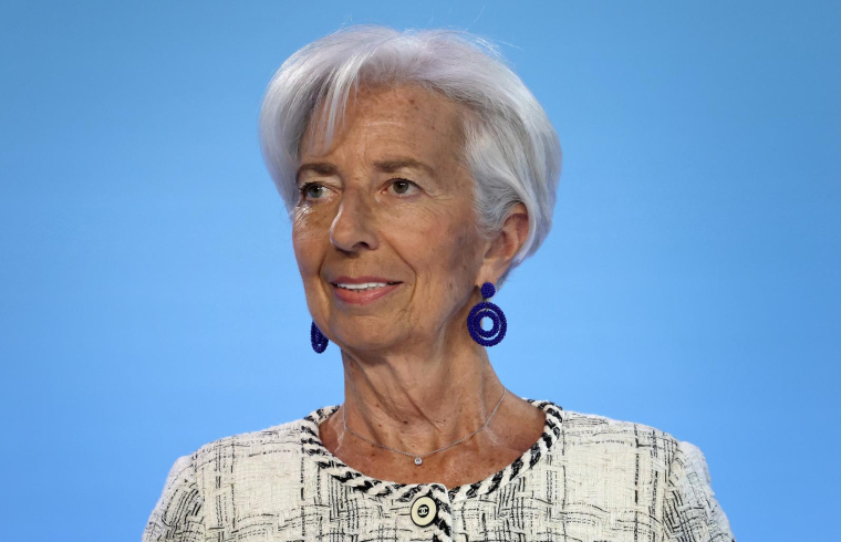 Christine Lagarde, le 15 juin 2023, à Francfort ( AFP / Daniel ROLAND )