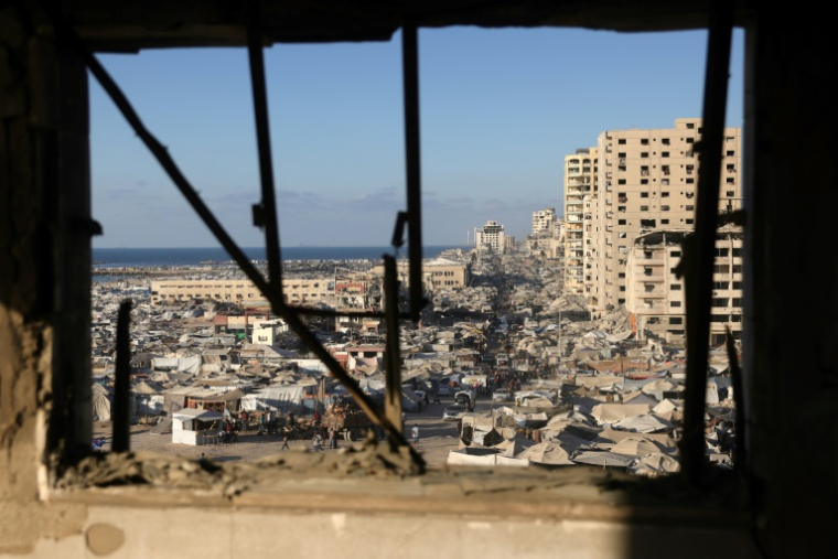 Des bâtiments détruit par la guerre à Gaza-ville, le 1er septembre 2025 ( AFP / BASHAR TALEB )