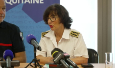 Mégafeu en Gironde : "première journée un peu optimiste" (préfète)