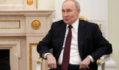 Vladimir Poutine à Moscou, en Russie, le 5 mars 2026. ( POOL / ALEXANDER ZEMLIANICHENKO )