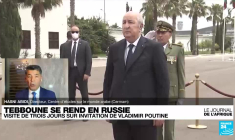 Algérie : le président Tebboune en visite d'Etat en Russie à l'invitation de Poutine