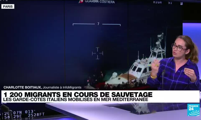 1 200 migrants en urgence absolue en mer Méditerranée