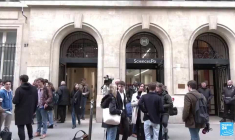 Mobilisation des étudiants en soutien à Gaza : le campus de Sciences Po Paris fermé