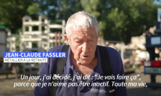 En Alsace, l'incroyable montage d'une fidèle réplique de tour Eiffel
