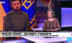 Proche-Orient : le président ukrainien craint l'oubli de la situation en Ukraine