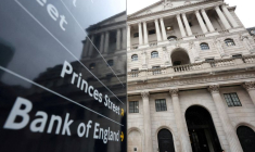 PHOTO DE FICHIER : Vue générale du bâtiment de la Banque d'Angleterre à Londres