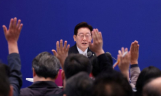 Conférence de presse du président sud-coréen Lee Jae Myung à l'occasion de sa première année au pouvoir