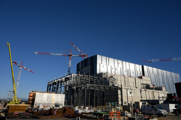 Le chantier d'Iter est implanté à Saint-Paul-lès-Durance, dans les Bouches-du-Rhône ( AFP / NICOLAS TUCAT )