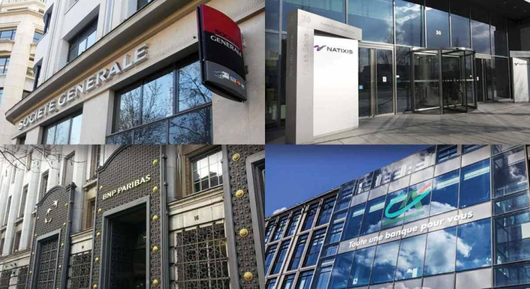 Les banques sont en chute libre en Bourse depuis le début de la crise sanitaire. (© DR)