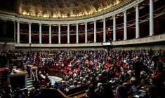 Ouverture de la session ordinaire du Parlement, le 1er octobre 2025, avec au programme le renouvellement des postes-clés de l'Assemblée nationale  ( AFP / STEPHANE DE SAKUTIN )