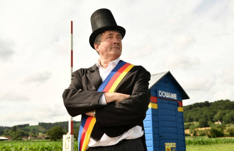 Jacques Pédehontaà à Laàs, le 30 juin 2023. ( AFP / GAIZKA IROZ )