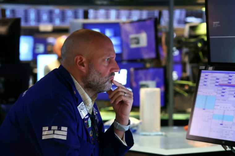Un opérateur à la Bourse de New York le 15 septembre 2025 ( AFP / TIMOTHY A. CLARY )