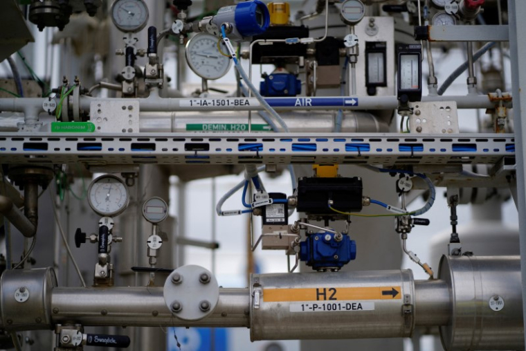 L'usine d'hydrogène propre « Haru Oni » de HIF Global, à Punta Arenas