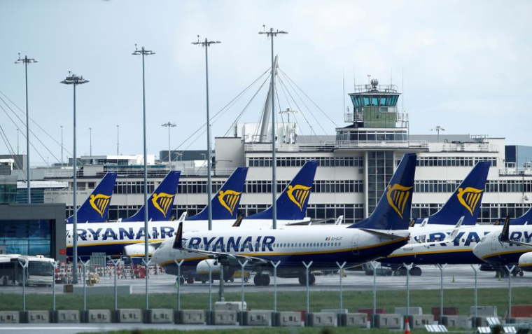 RYANAIR COMMANDE 75 BOEING 737 MAX DE PLUS