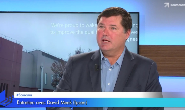 "Ipsen est une bonne affaire à saisir en Bourse !" selon David Meek (Directeur général d'Ipsen)
