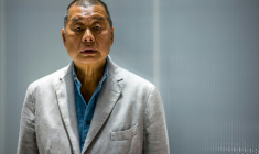 L'ex-magnat prodémocratie Jimmy Lai, le 16 juin 2020 à Hong Kong ( AFP / Anthony WALLACE )