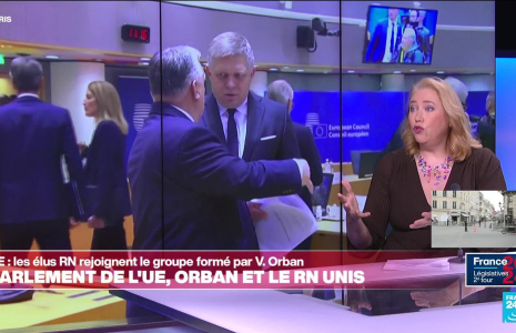Les réactions en Europe aux résultats des élections législatives en France