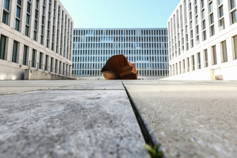 Le siège du Service fédéral de renseignement allemand BND (Bundesnachrichtendienst) à Berlin le 11 septembre 2025 ( POOL / Liesa Johannssen )