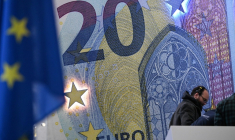 L'inflation a légèrement ralenti en décembre dans la zone euro, revenant à 2% sur un an, juste au niveau de l'objectif fixé par la BCE ( AFP / Kirill KUDRYAVTSEV )
