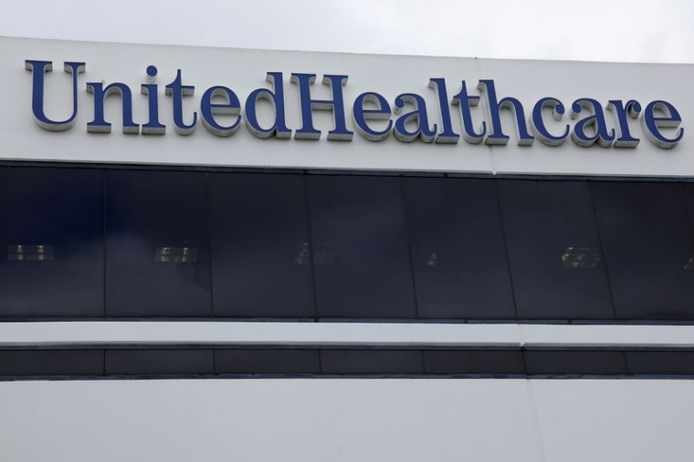 Photo d'archives du logo d'UnitedHealth