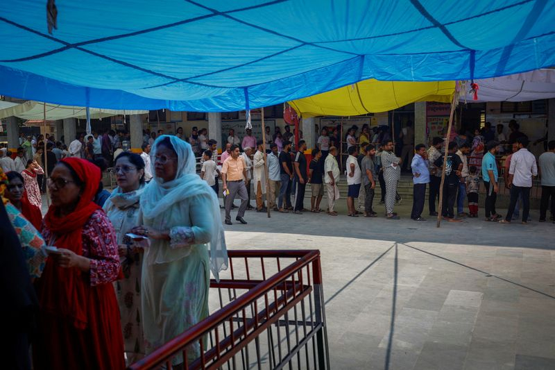 Sixième phase des élections générales, à New Delhi