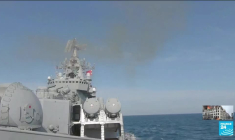 Guerre en Ukraine : le vaisseau amiral de la flotte russe en mer Noire "gravement endommagé"