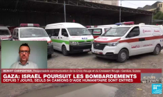 Aide humanitaire à Gaza : "on navigue complètement dans le noir"